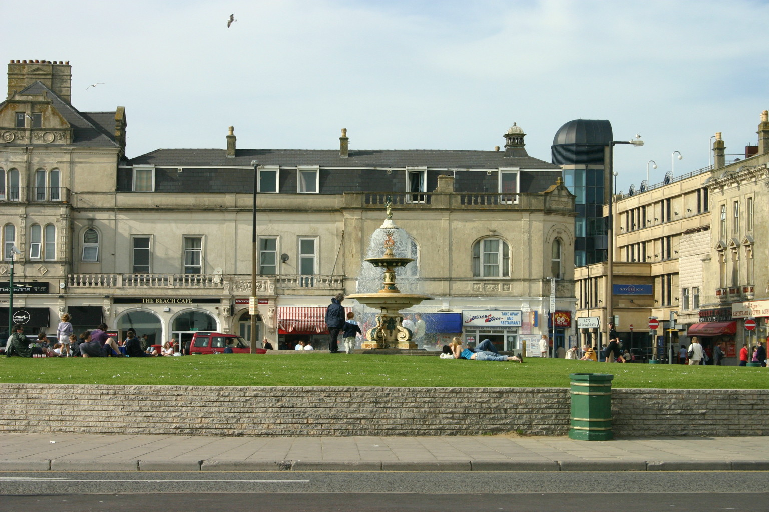 Weston-super-Mare fountain