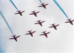 Red Arrows, Silverstone, F1 Grand Prix race day 2003?