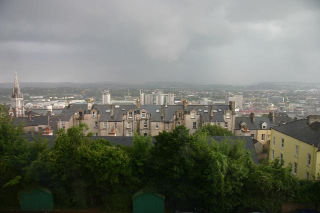 View from hotel room, Cork