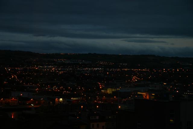 Cork at night