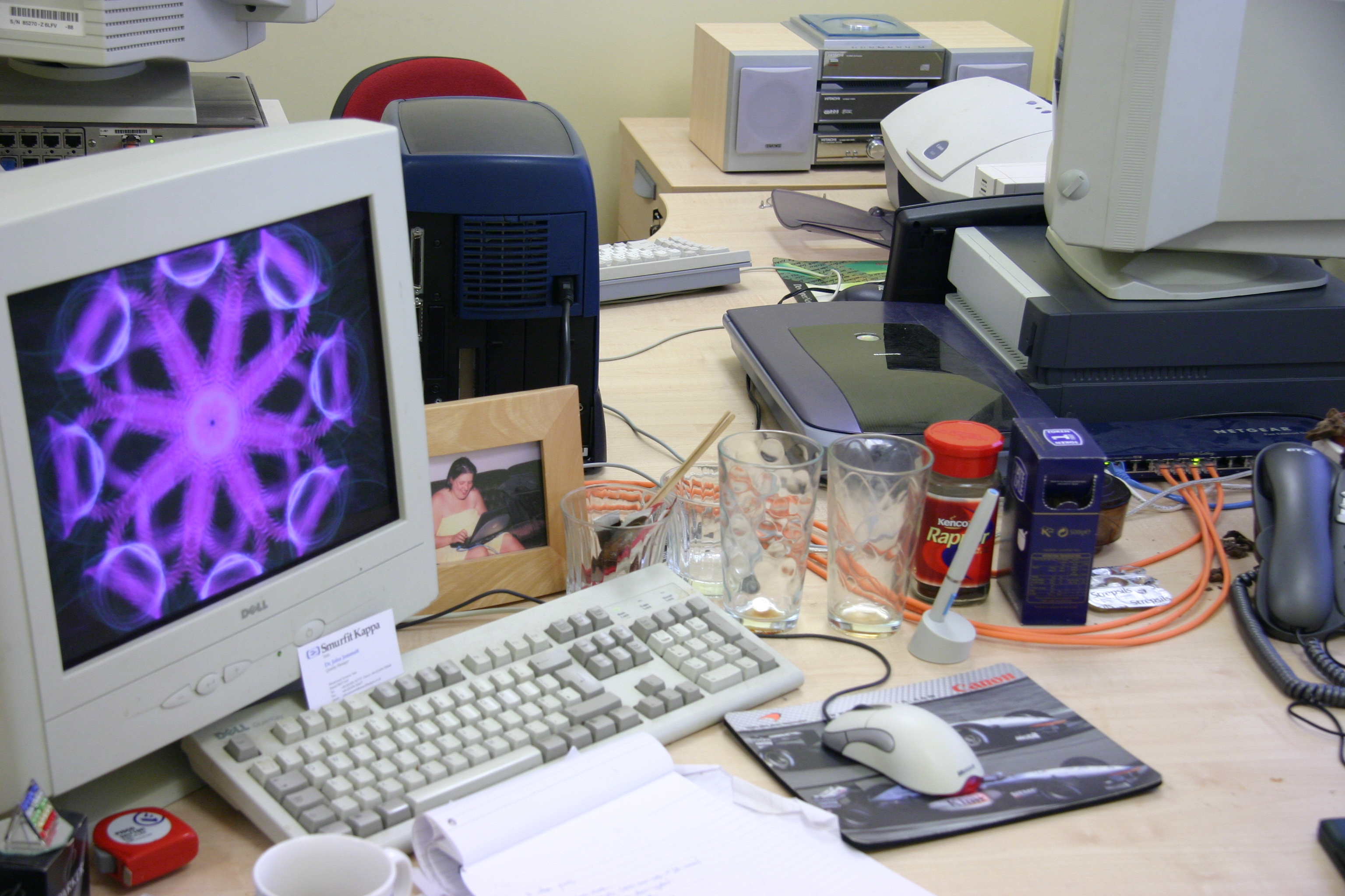 Desk and Stuff